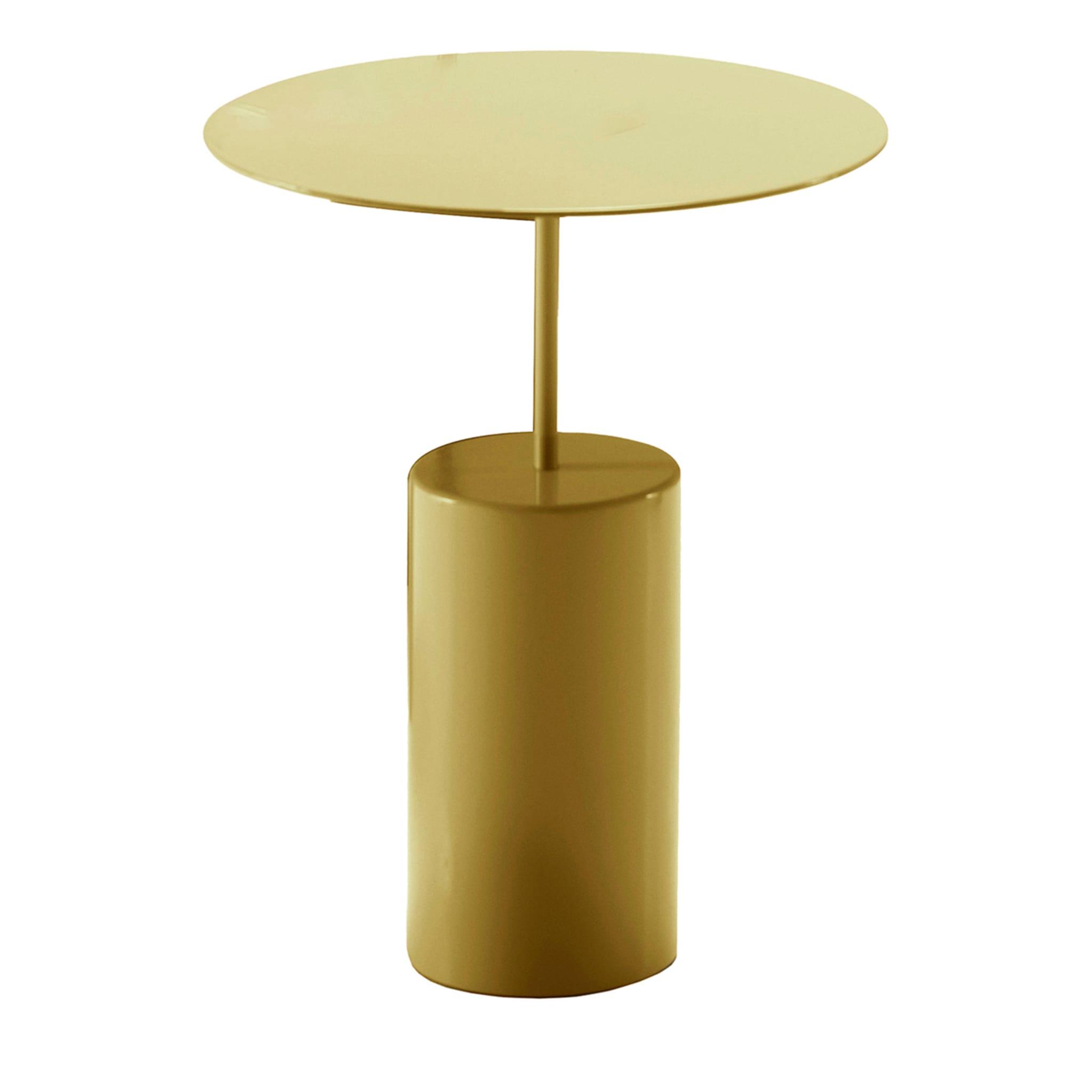 Table d’appoint ronde Cocktail jaune