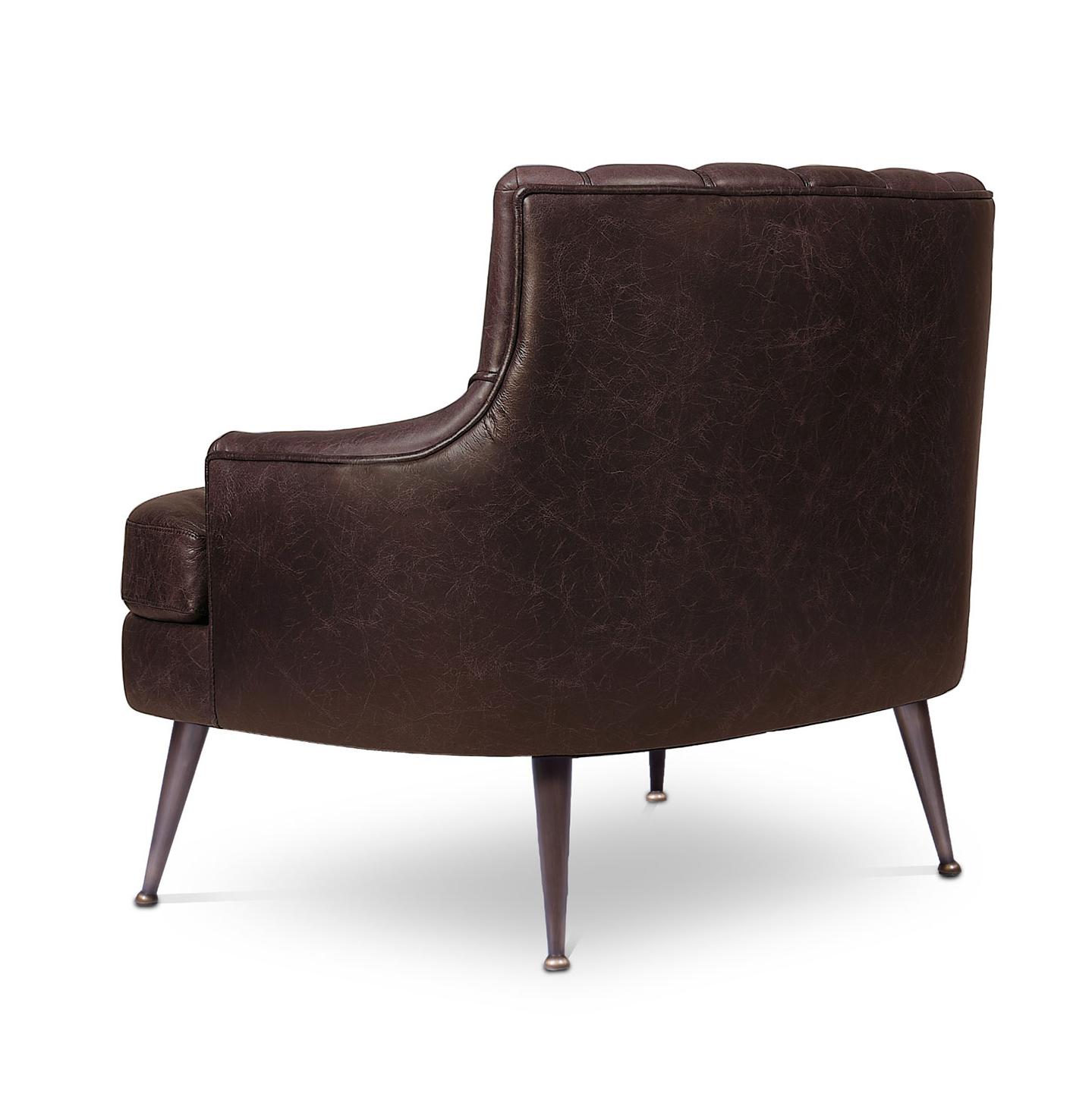 Fauteuil en cuir