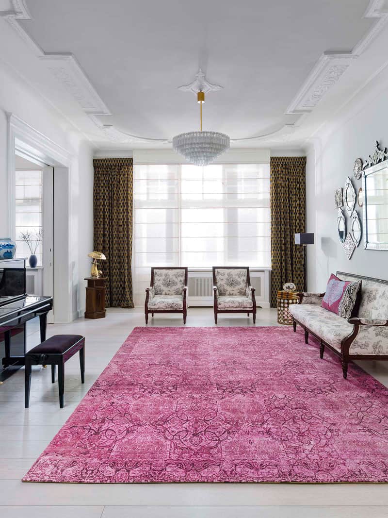 Tapis tissé main Tone To Tone | Taille: 305 × 427 cm