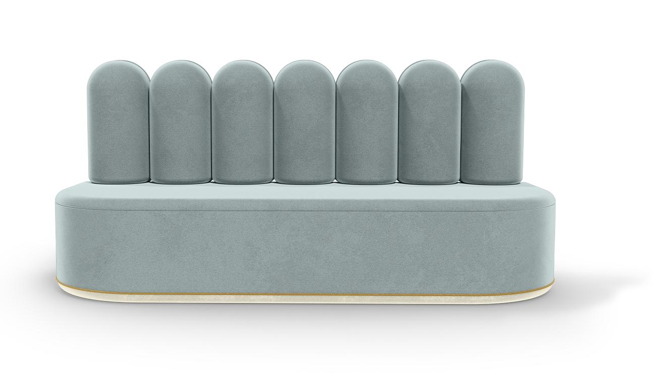 Pluizige wolk II knuffel bank
