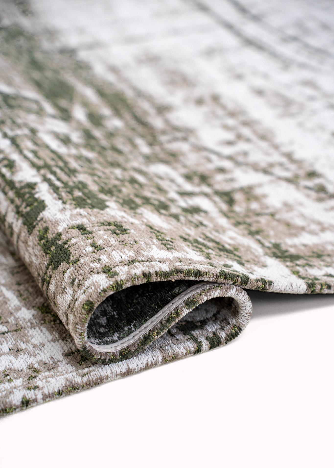 Central Green rond tapijt | Maat: 140 × 200 cm