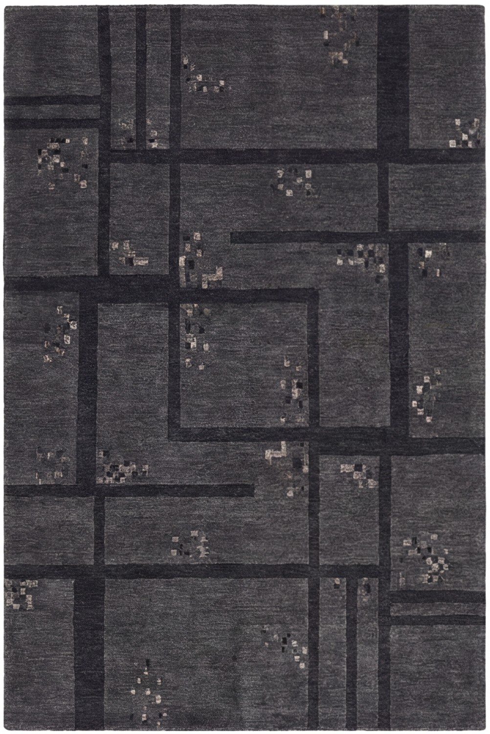 Basalt Grid vloerkleed