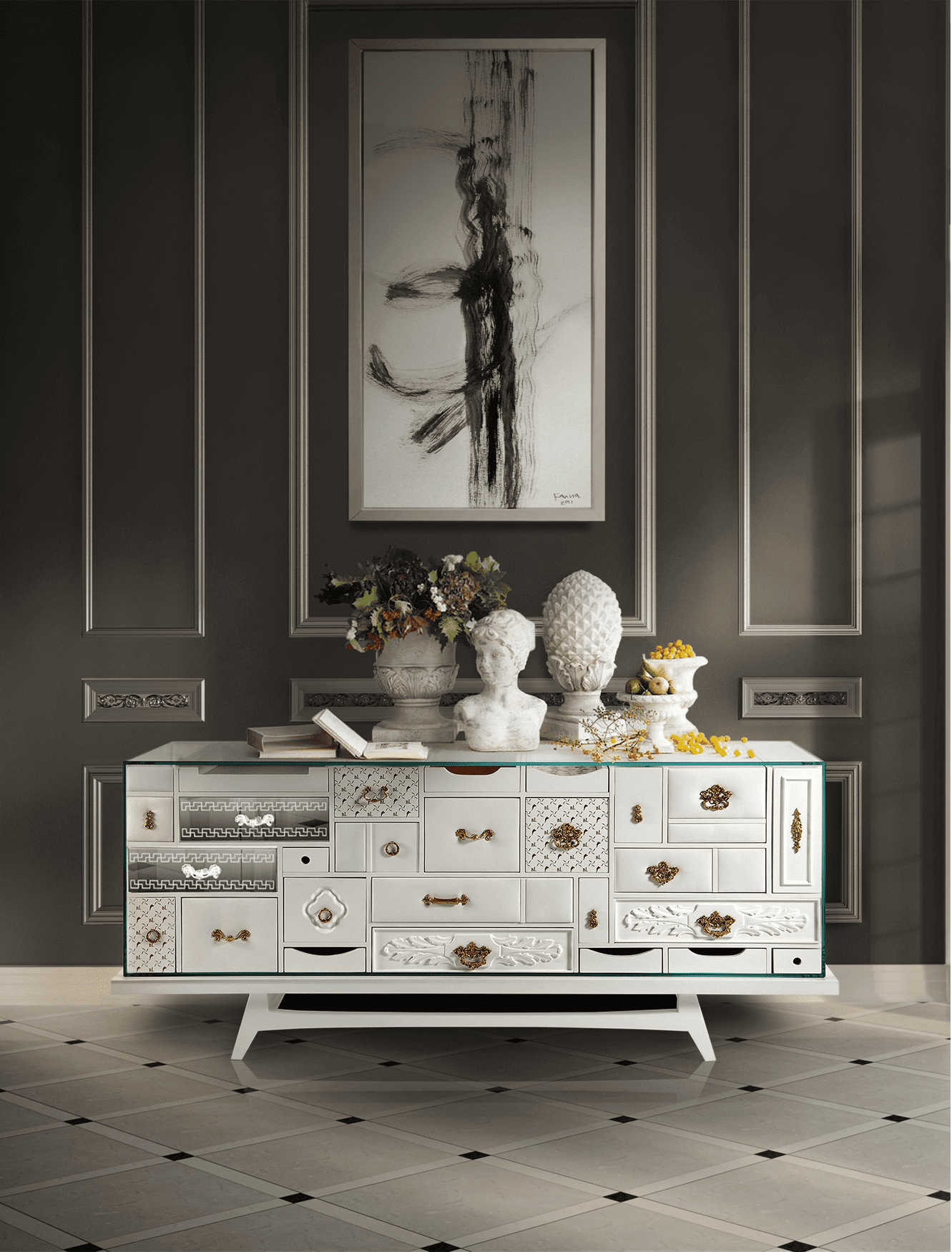 Miro wit dressoir