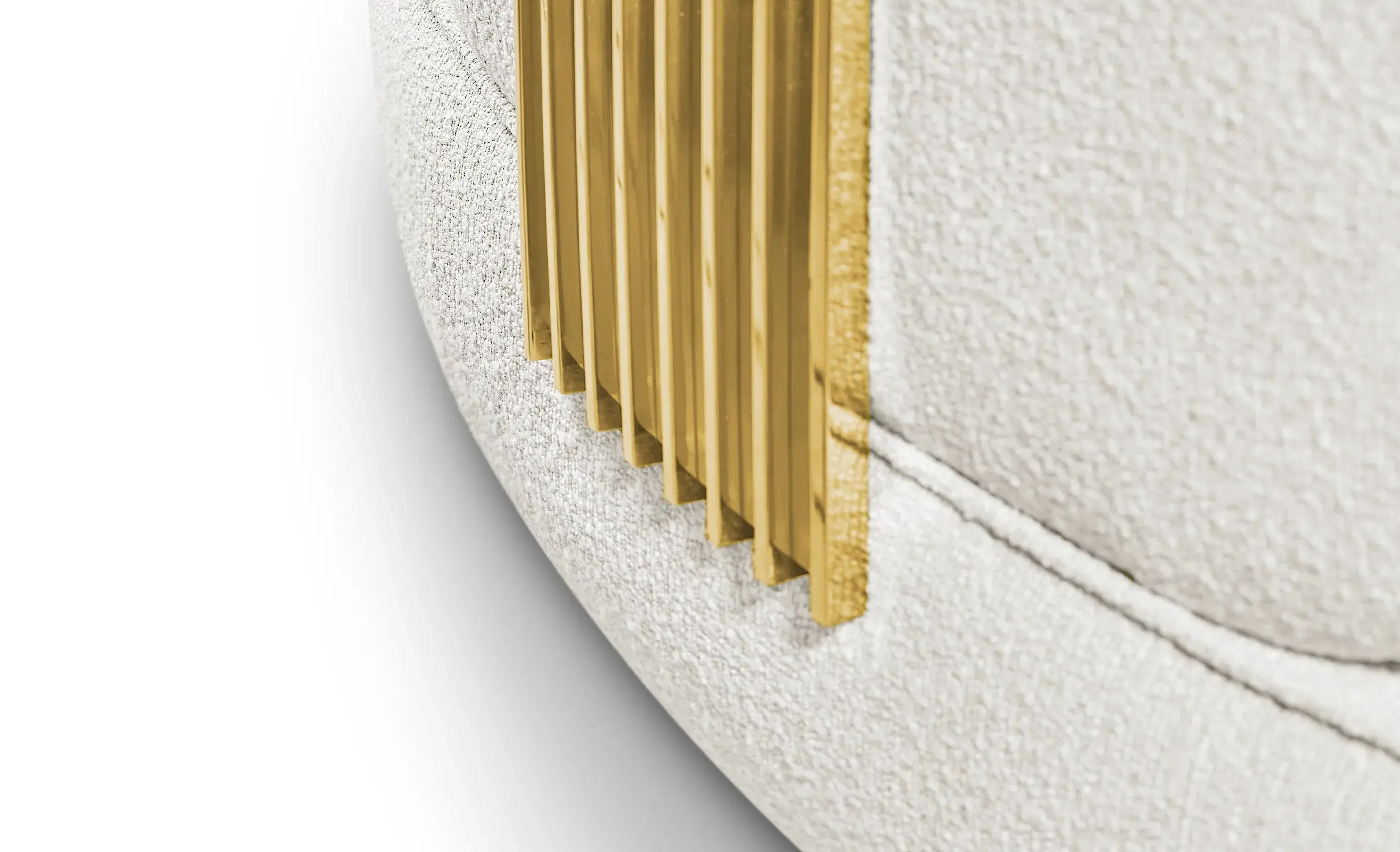 Lattice ronde bank