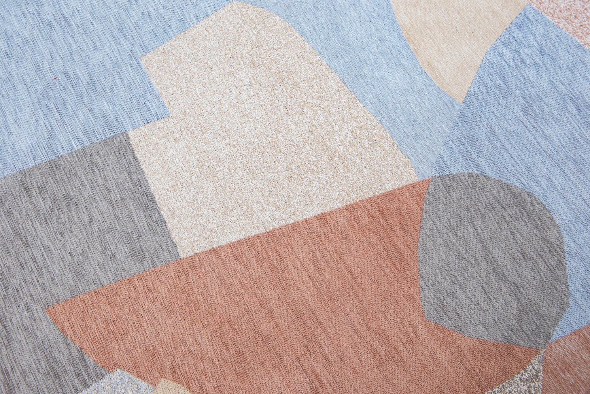 Shell Beige rond vloerkleed