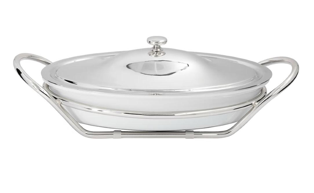 Grand Gourmet ovale braadpan met deksel | Configuratie: L 36 cm