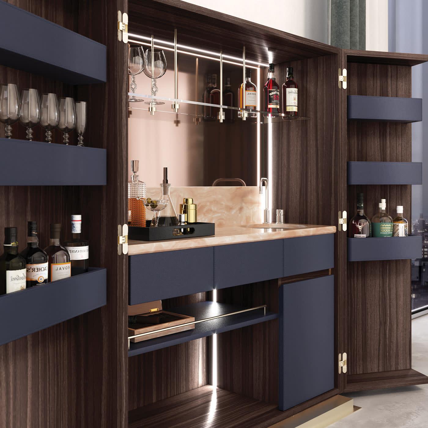 Meuble bar artisanal Page
