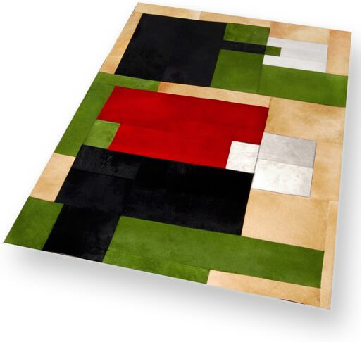 Tapis en peau de vache Loutraki