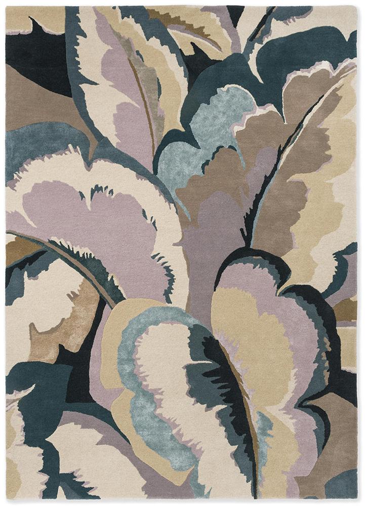 Tapis Calathea shiitake/sauvage | Taille: 200 × 280 cm