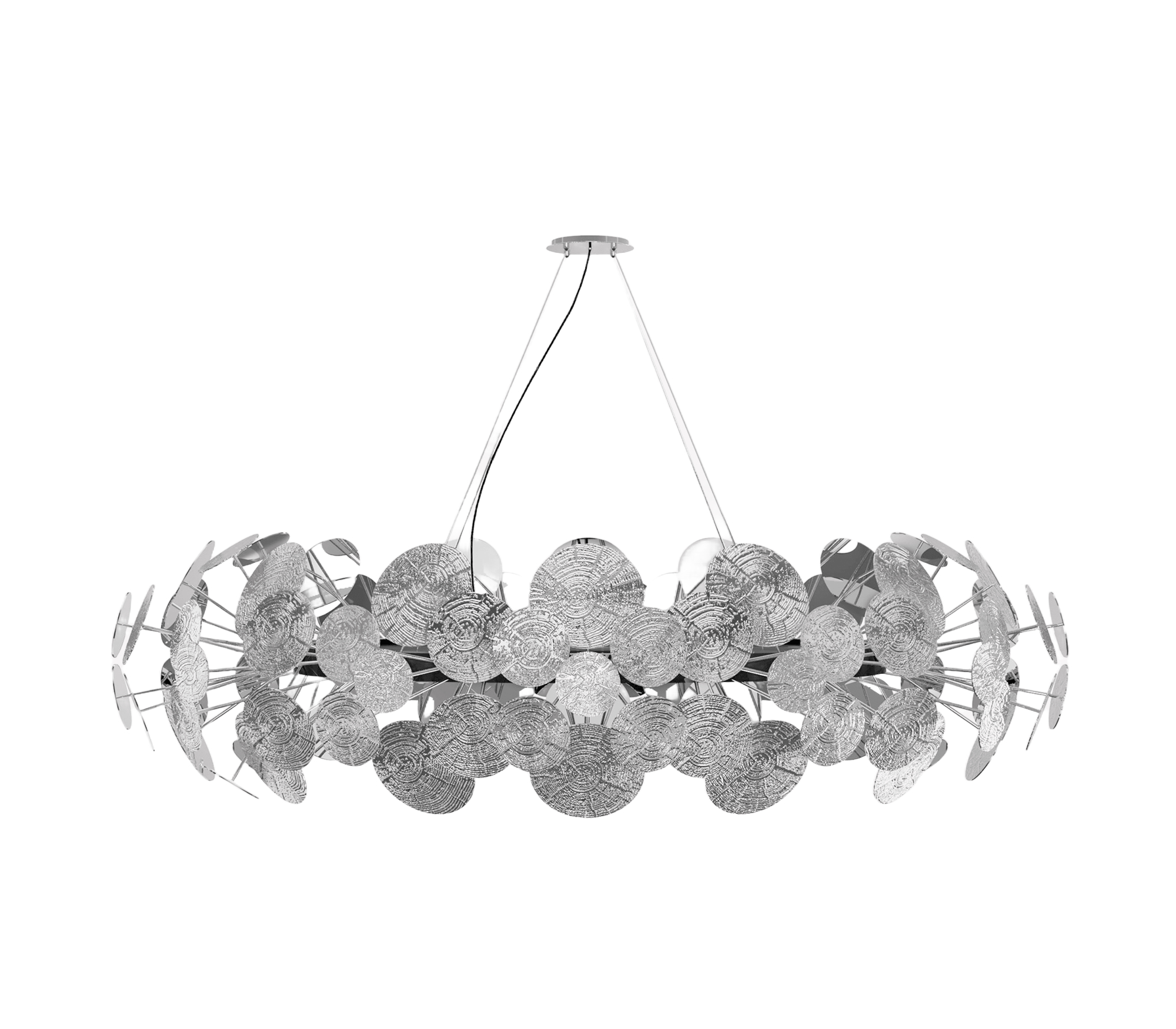 Lustre Gravity argenté