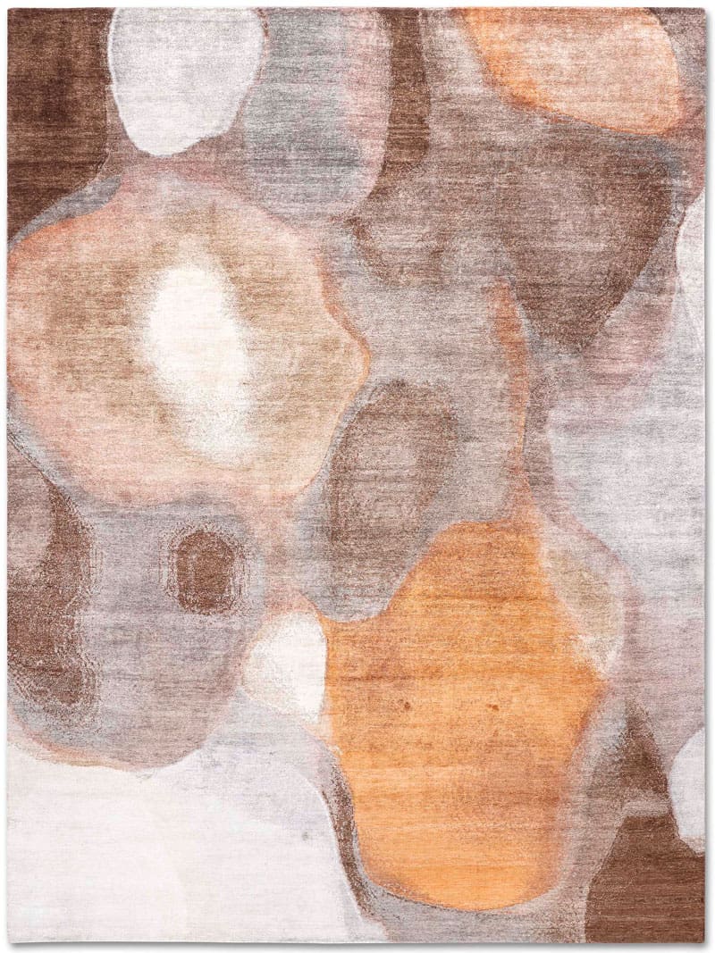 Copper oranje luxe tapijt | Maat: 170 × 240 cm