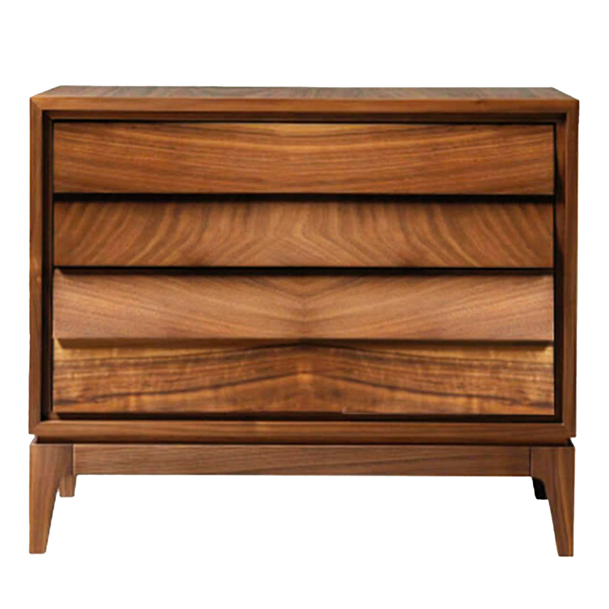 Table de nuit Liliale brune