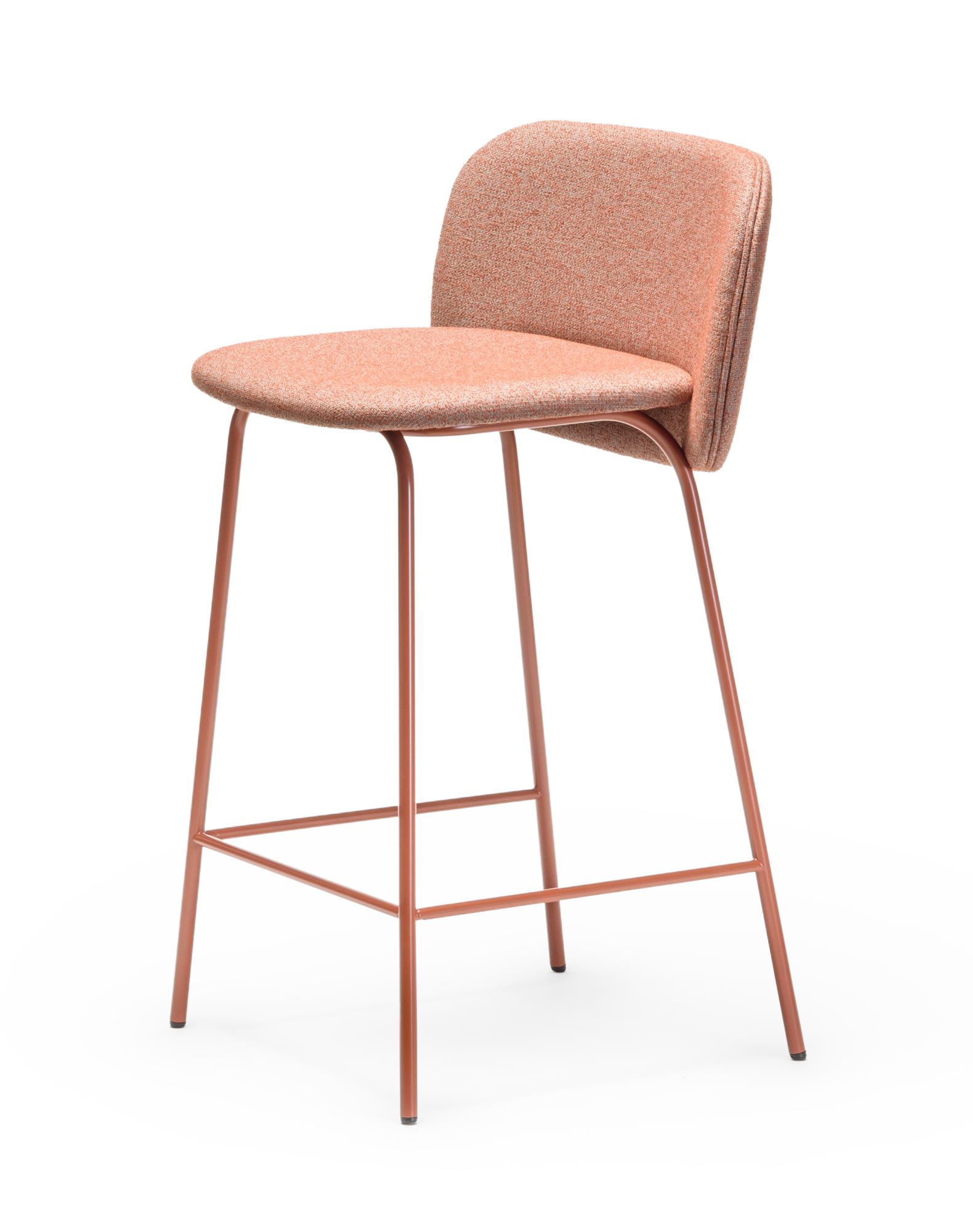 Chips M terracotta barkruk