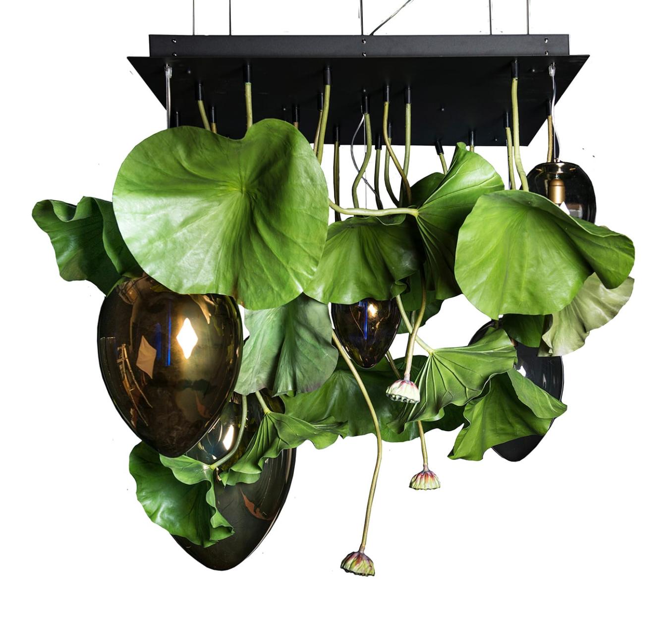 Lotus Crystal kroonluchter
