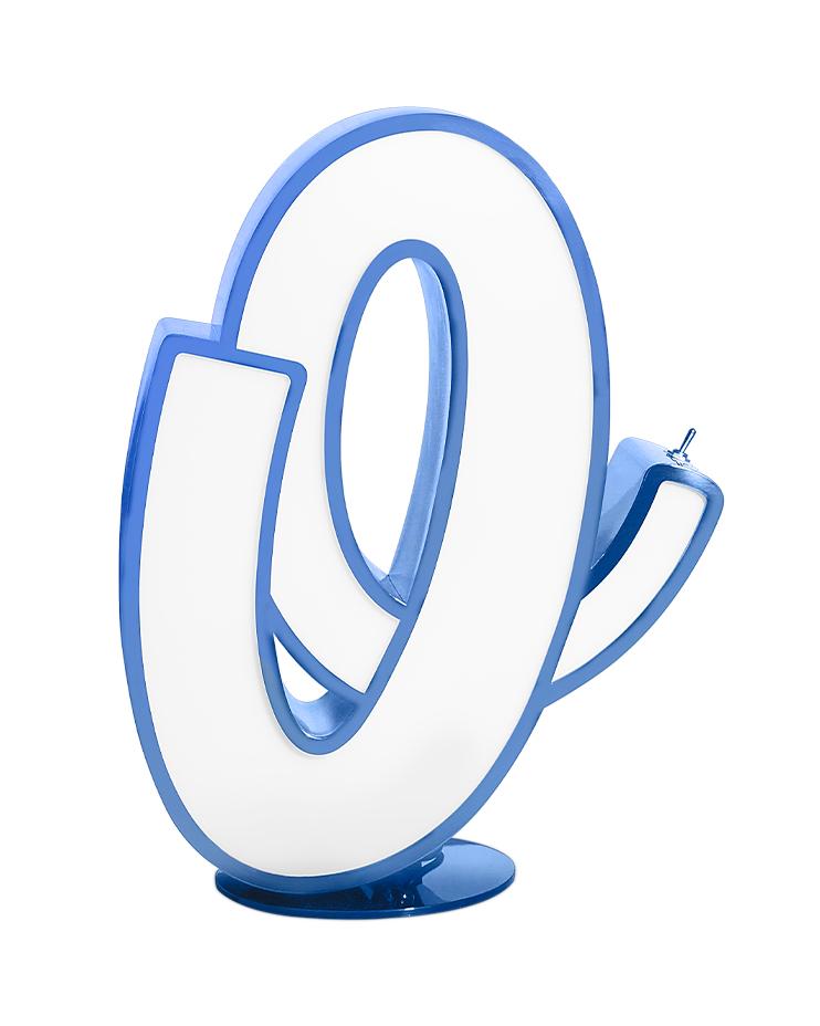 Opulent letter O
