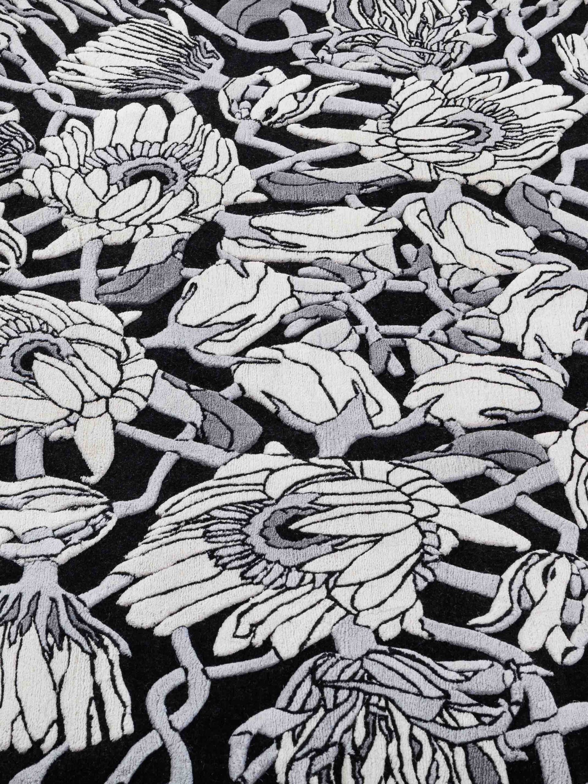 Tapis ovale design Zen Cieli