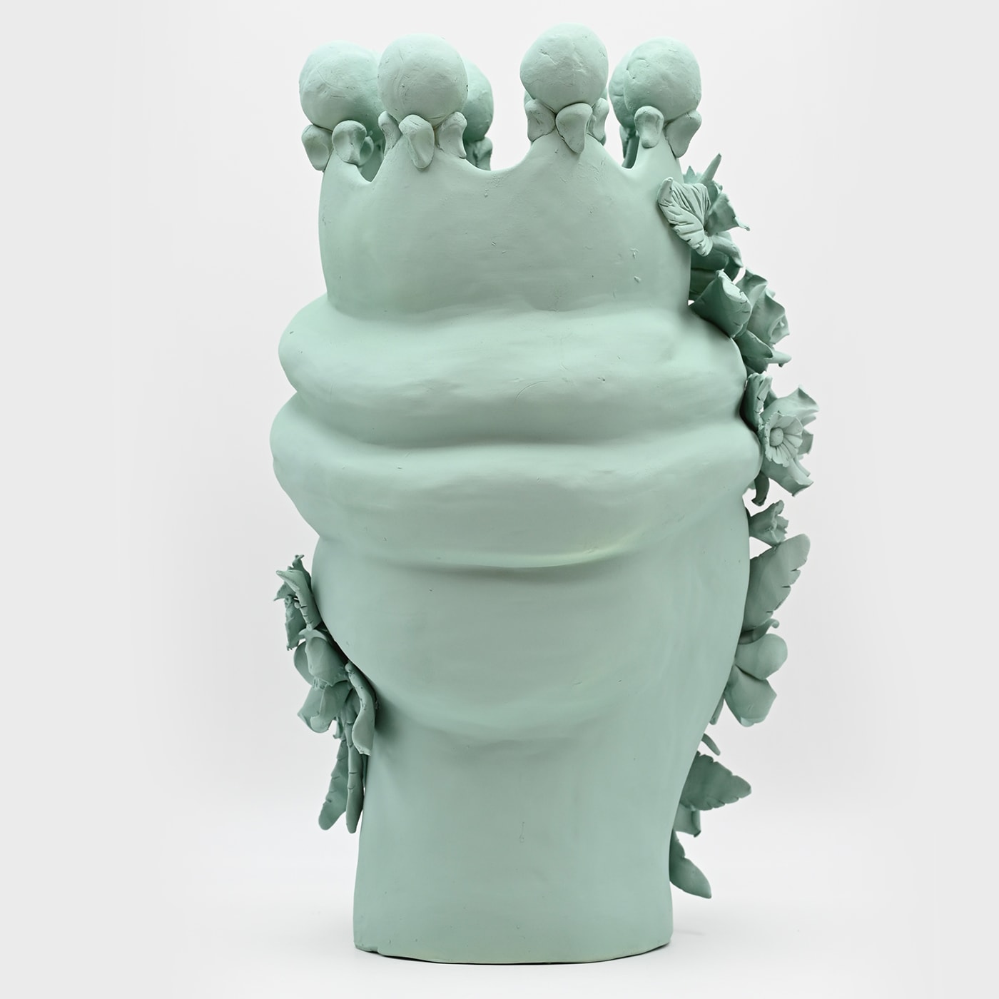 Moorkop handgemaakte sculptuur