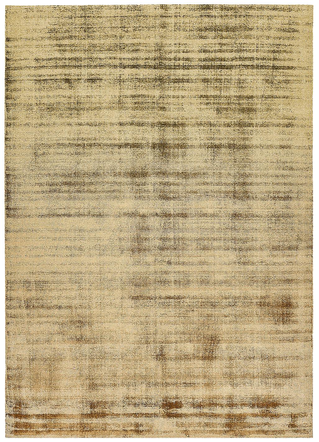 Goud bananenzijde tapijt | Maat: 200 × 300 cm