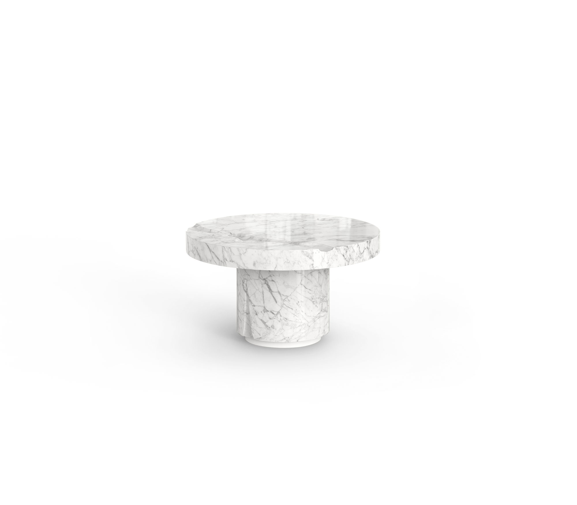 Dominion Carrara marmer 3-delige centertafelset