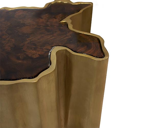 Petite table d’appoint Natural Edge