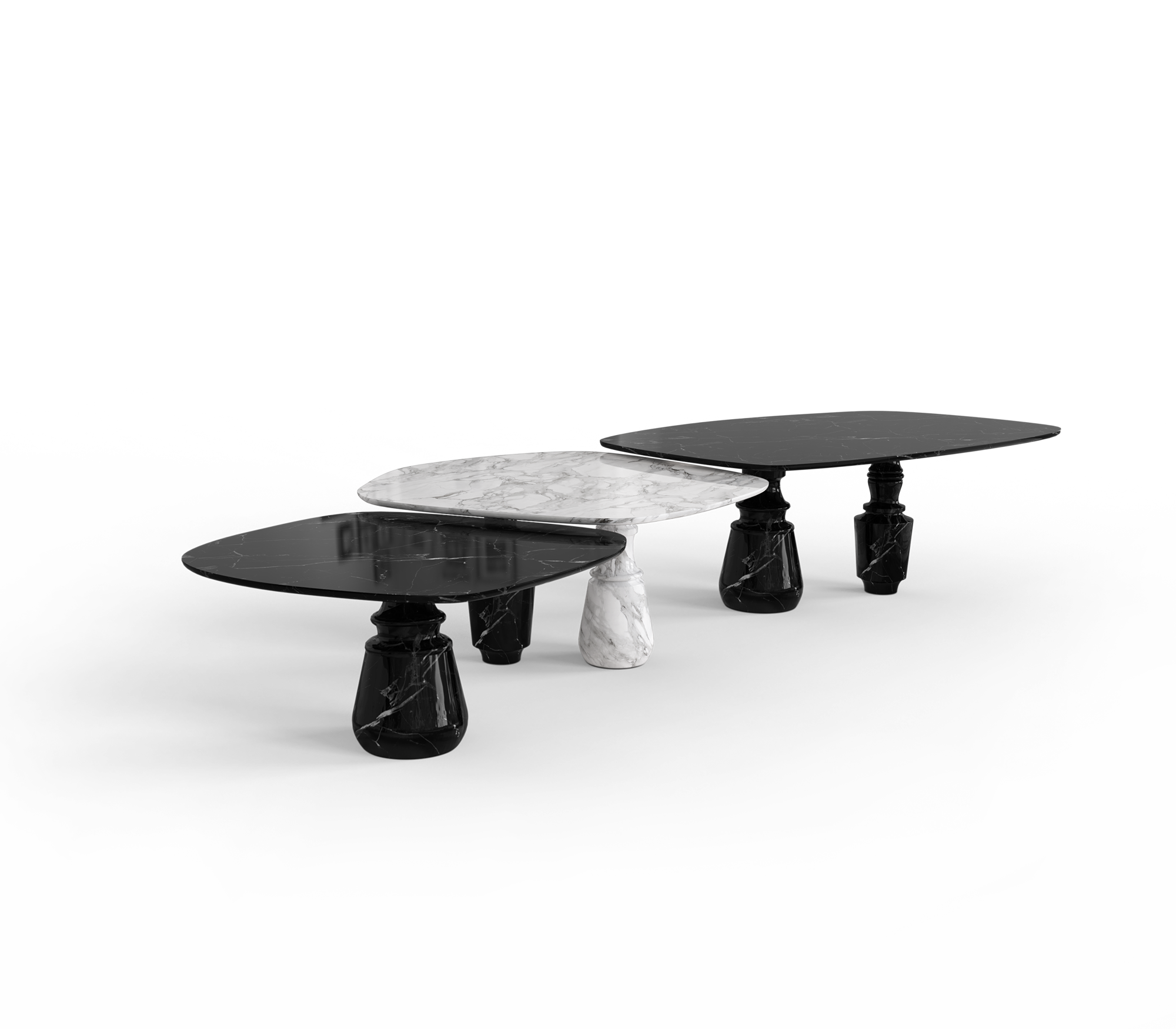 Obsidian II modulaire eettafel