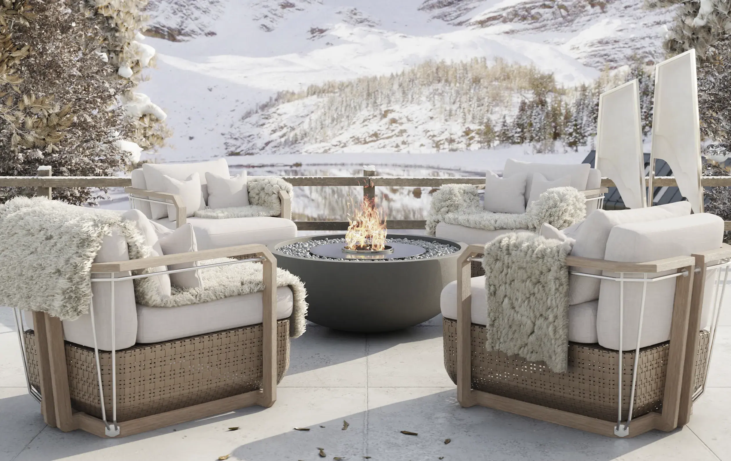 Fauteuil de jardin Heritage en bois - 2