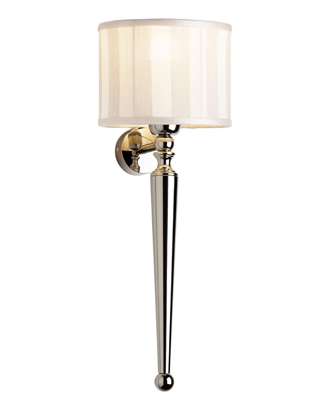 Engelse stijl wandlamp met metalen afwerking