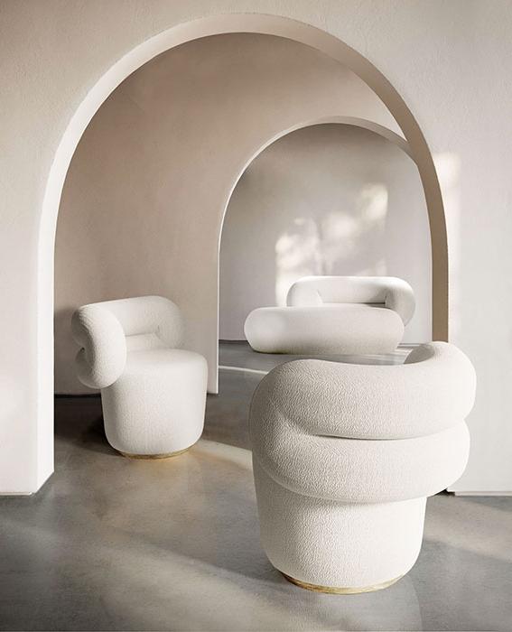 Petit fauteuil Zaria - 1