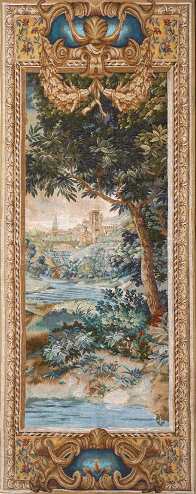 Tapisserie murale Cascade de porte droite