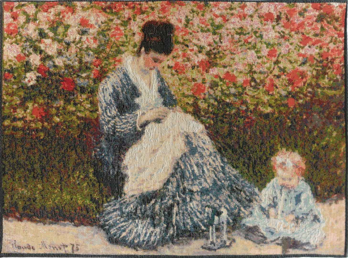 Tapisserie murale Camille et l’enfant – Monet