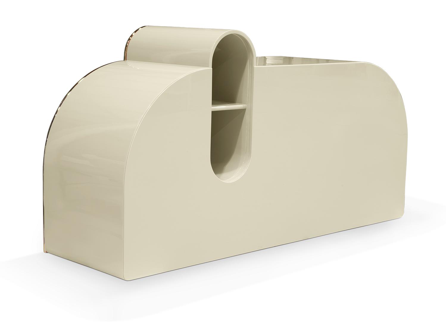 Commode triple Barbe à papa