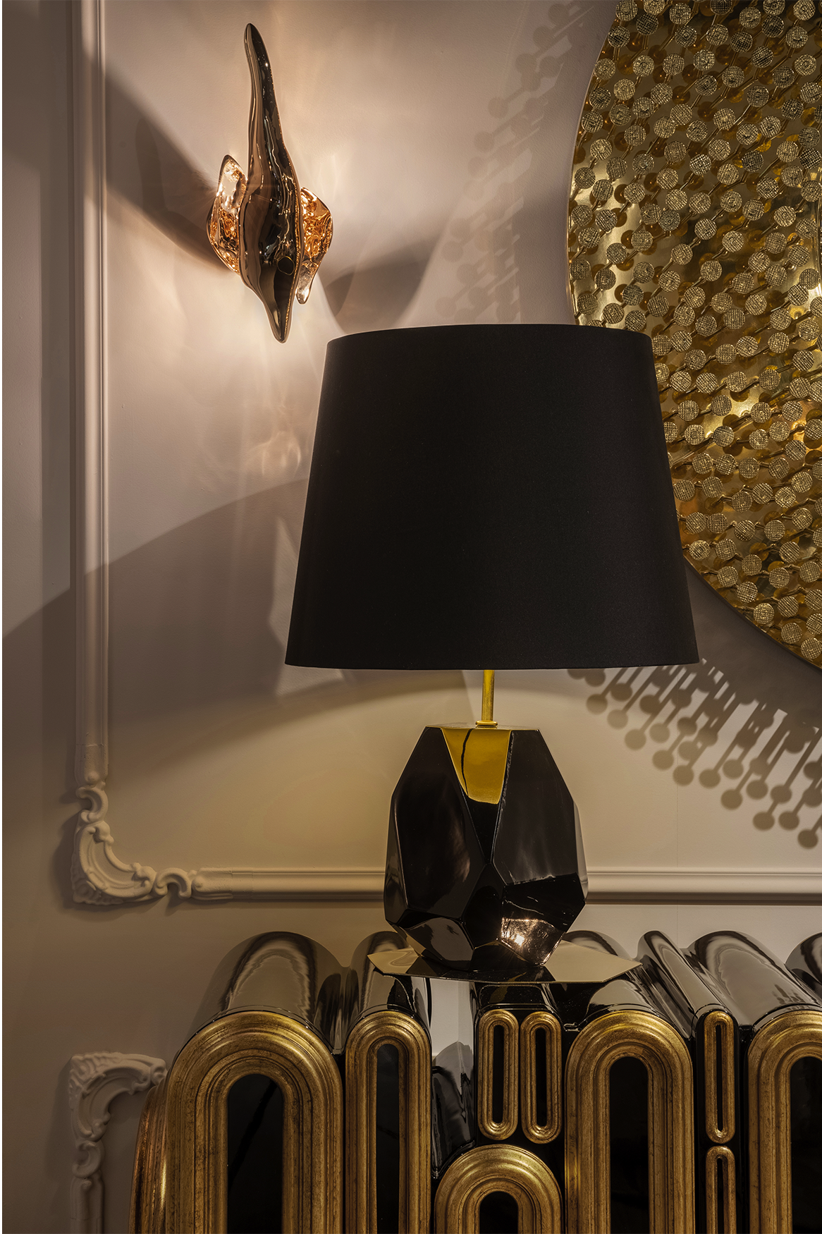 Solar Flare wandlamp