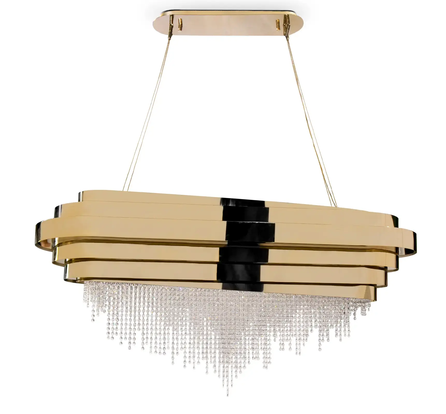 Suspension Art déco snooker