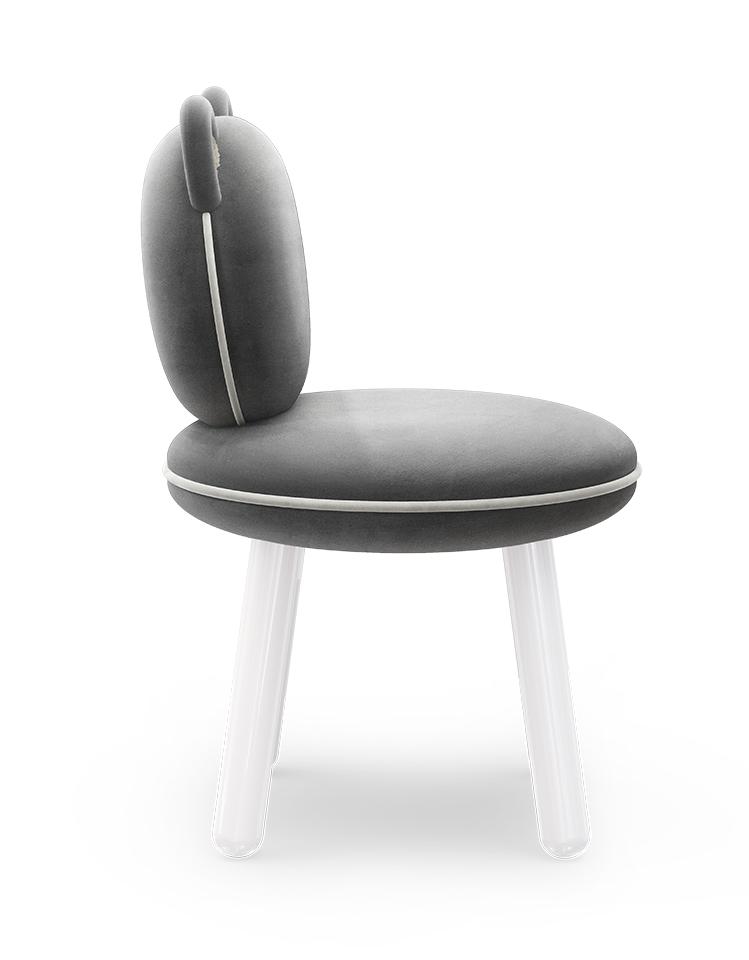 Chaise enfant Ours duveteux