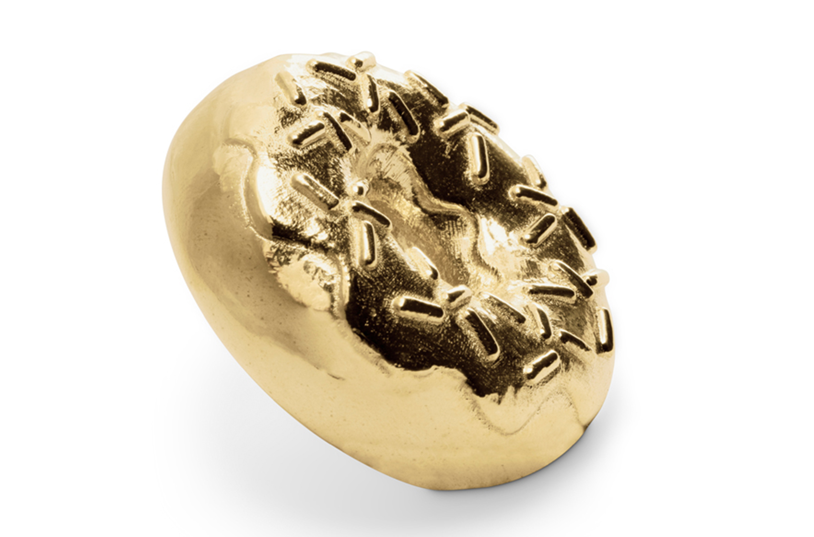 Zoete donut handgreep