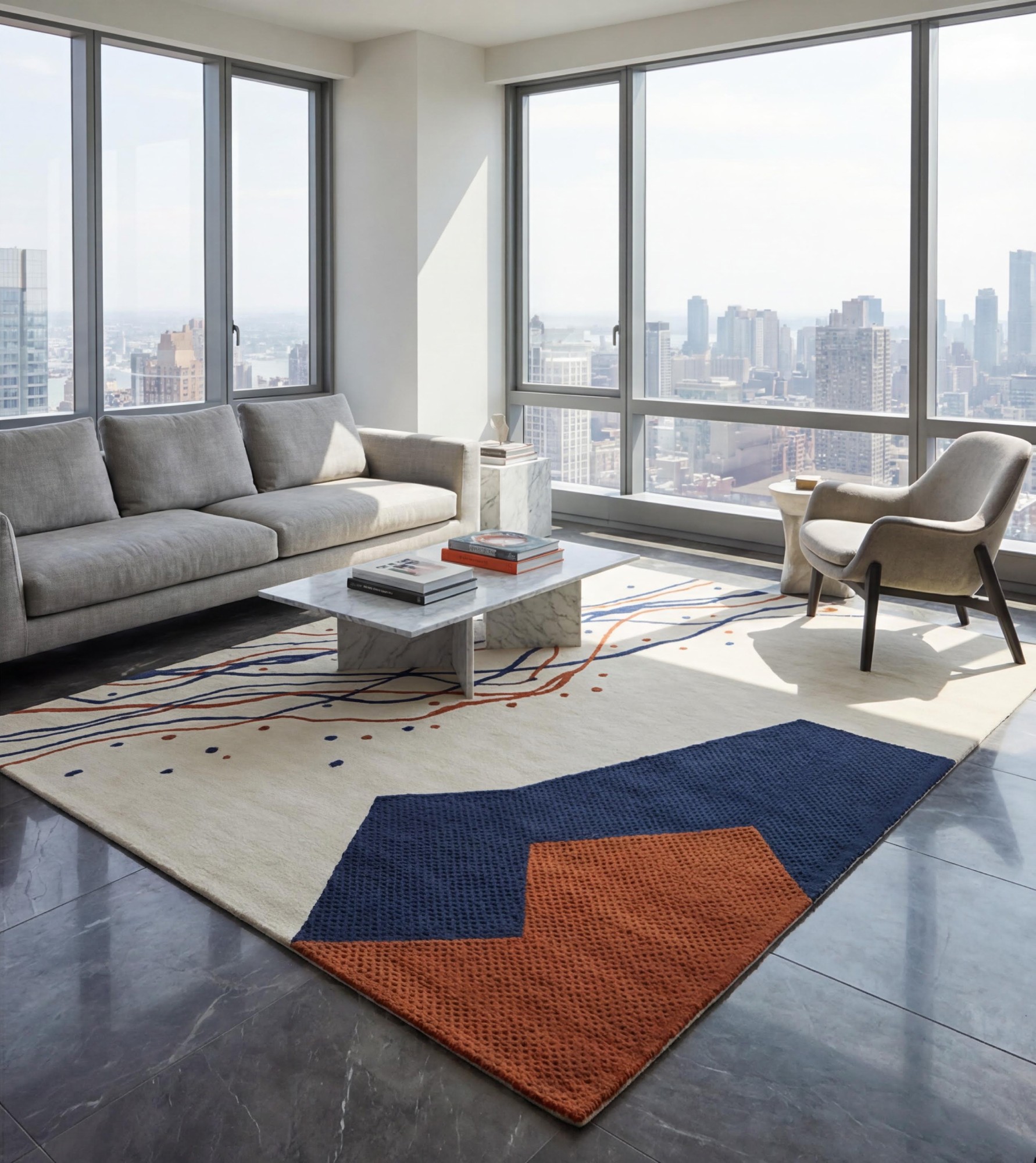 Tapis Linear Emblem