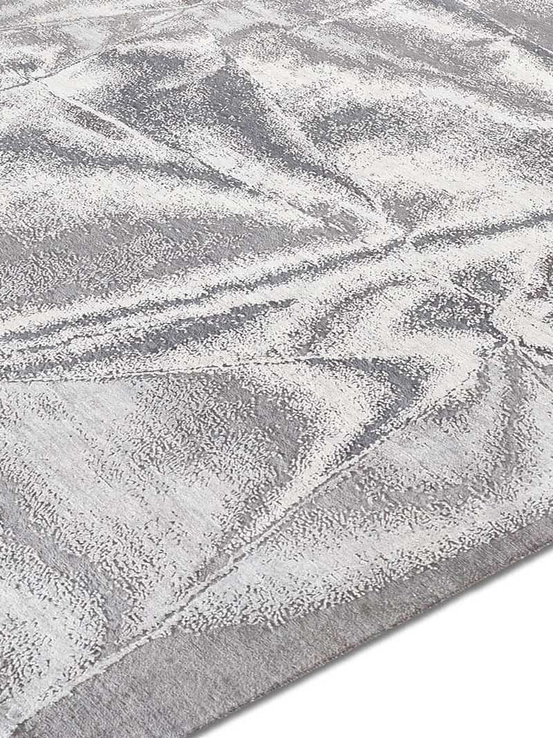 Tapis noué à la main True Silver