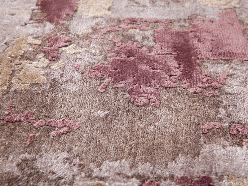 Tapis tibétain noué à la main