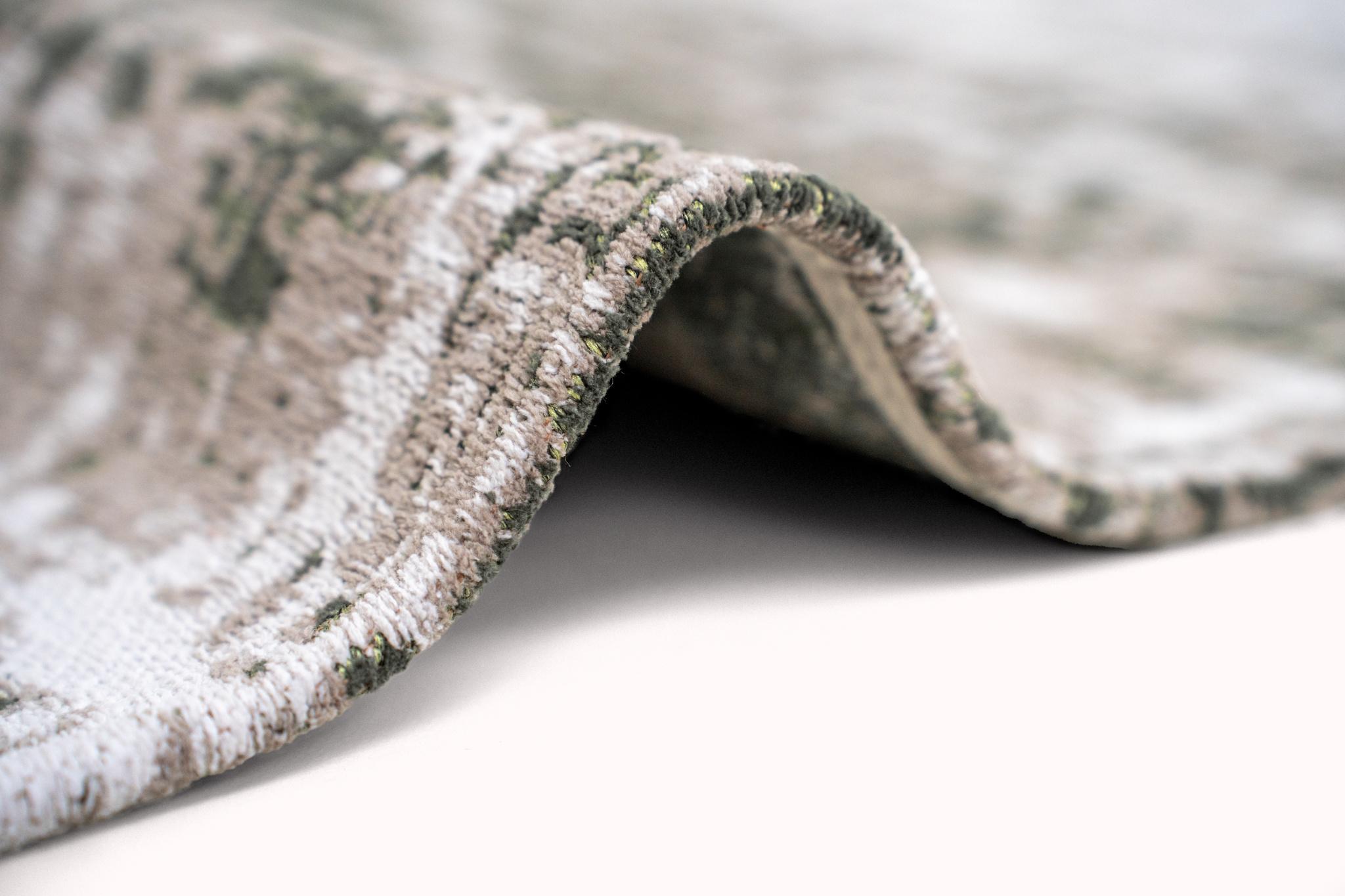 Central Green rond tapijt | Maat: 140 × 200 cm