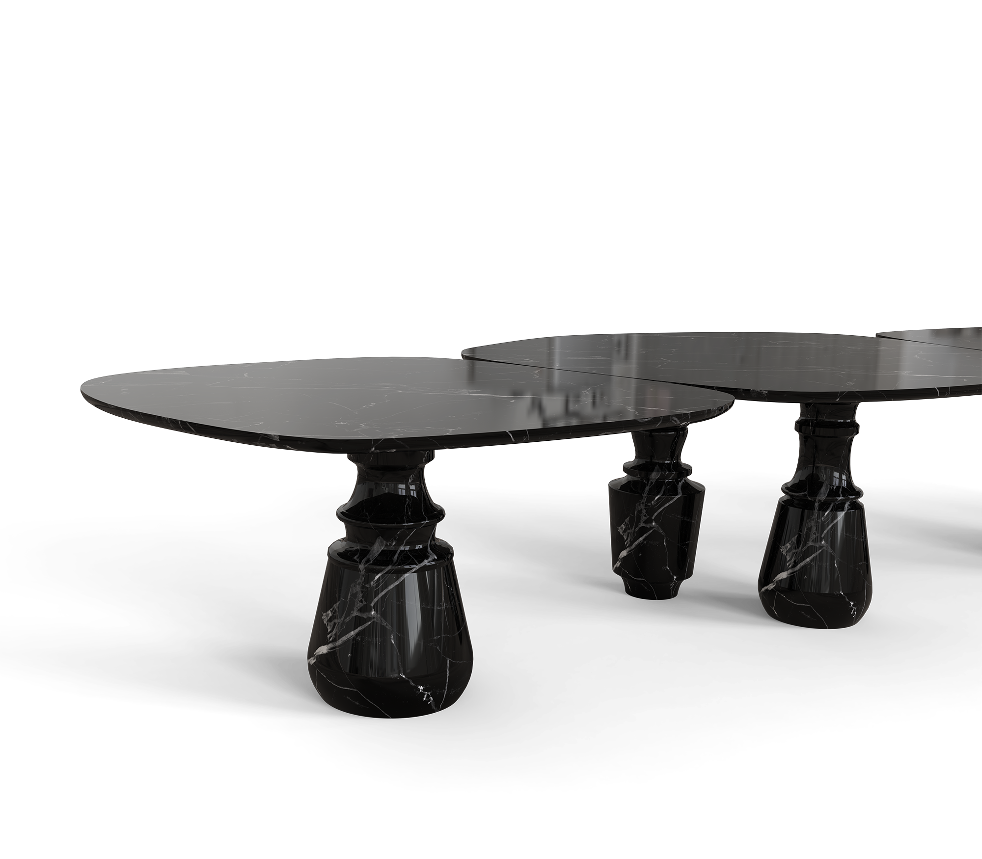 Table à manger modulaire Obsidian