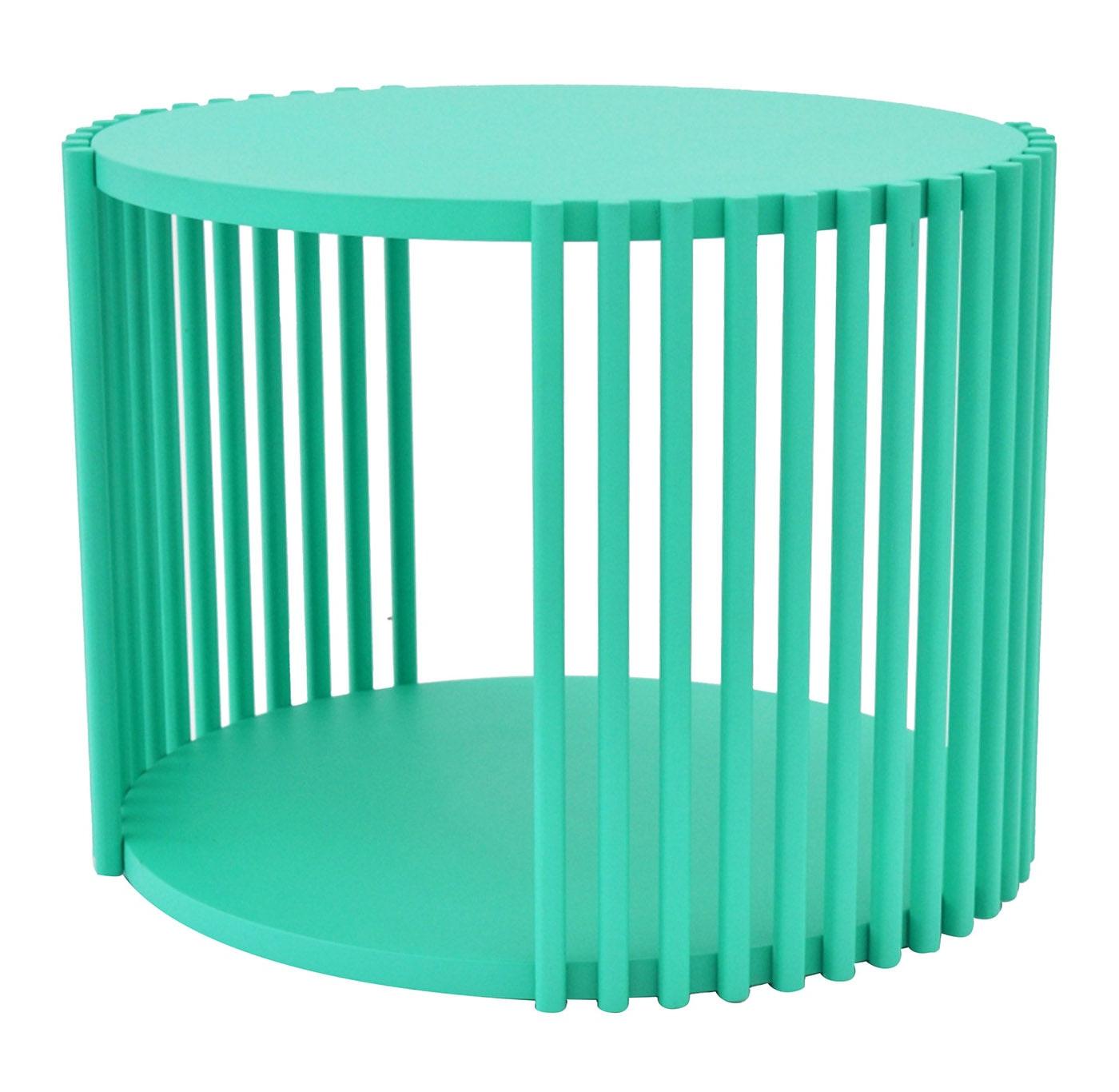 Table basse verte basse