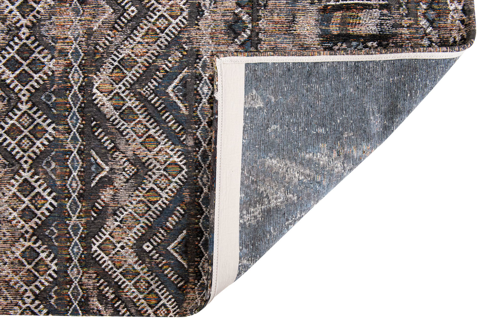 Black Water rond tapijt | Maat: 140 × 200 cm