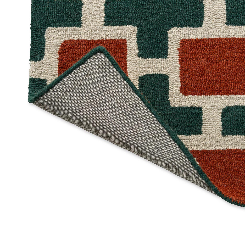 Tapis Hatch rouille