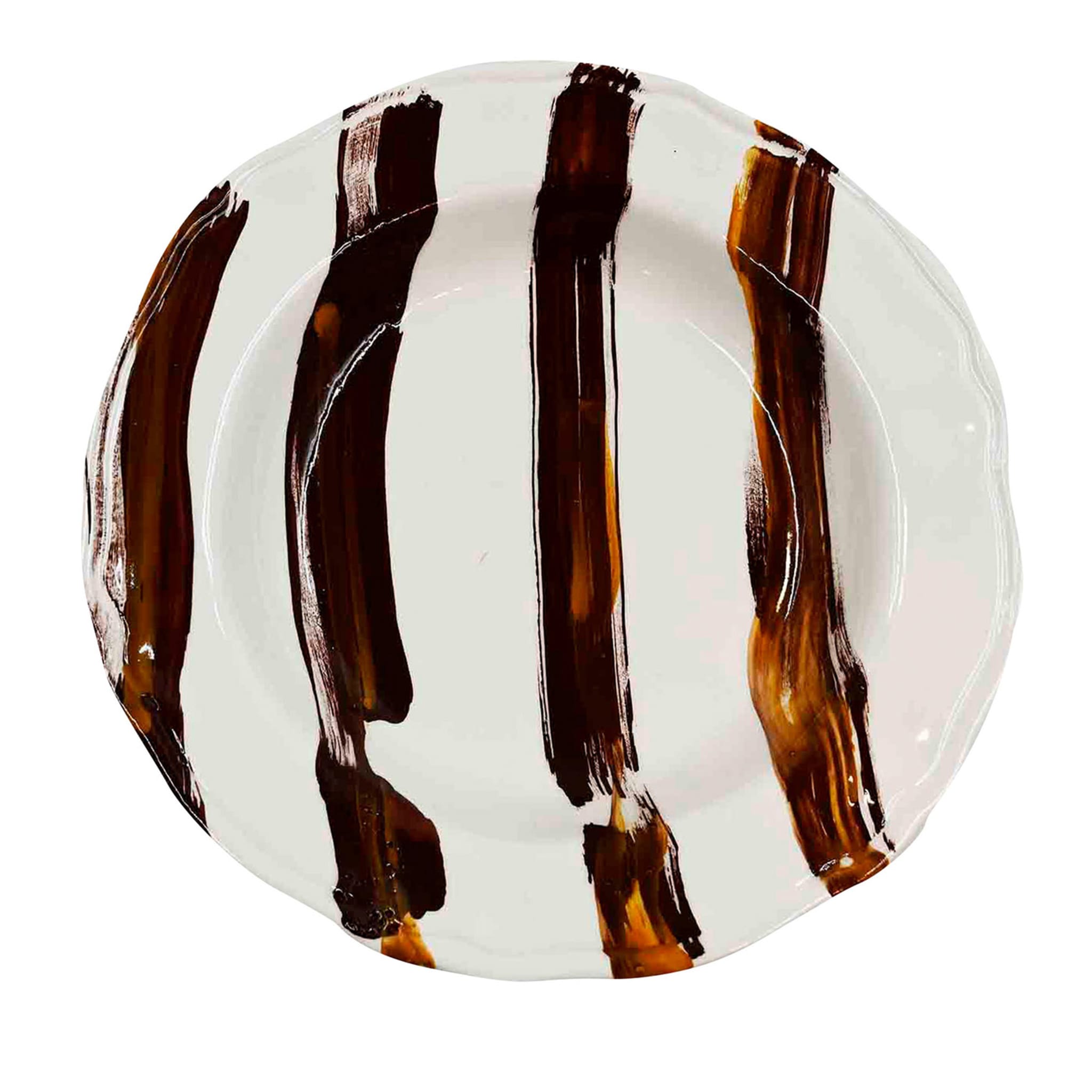 Assiette en céramique artisanale