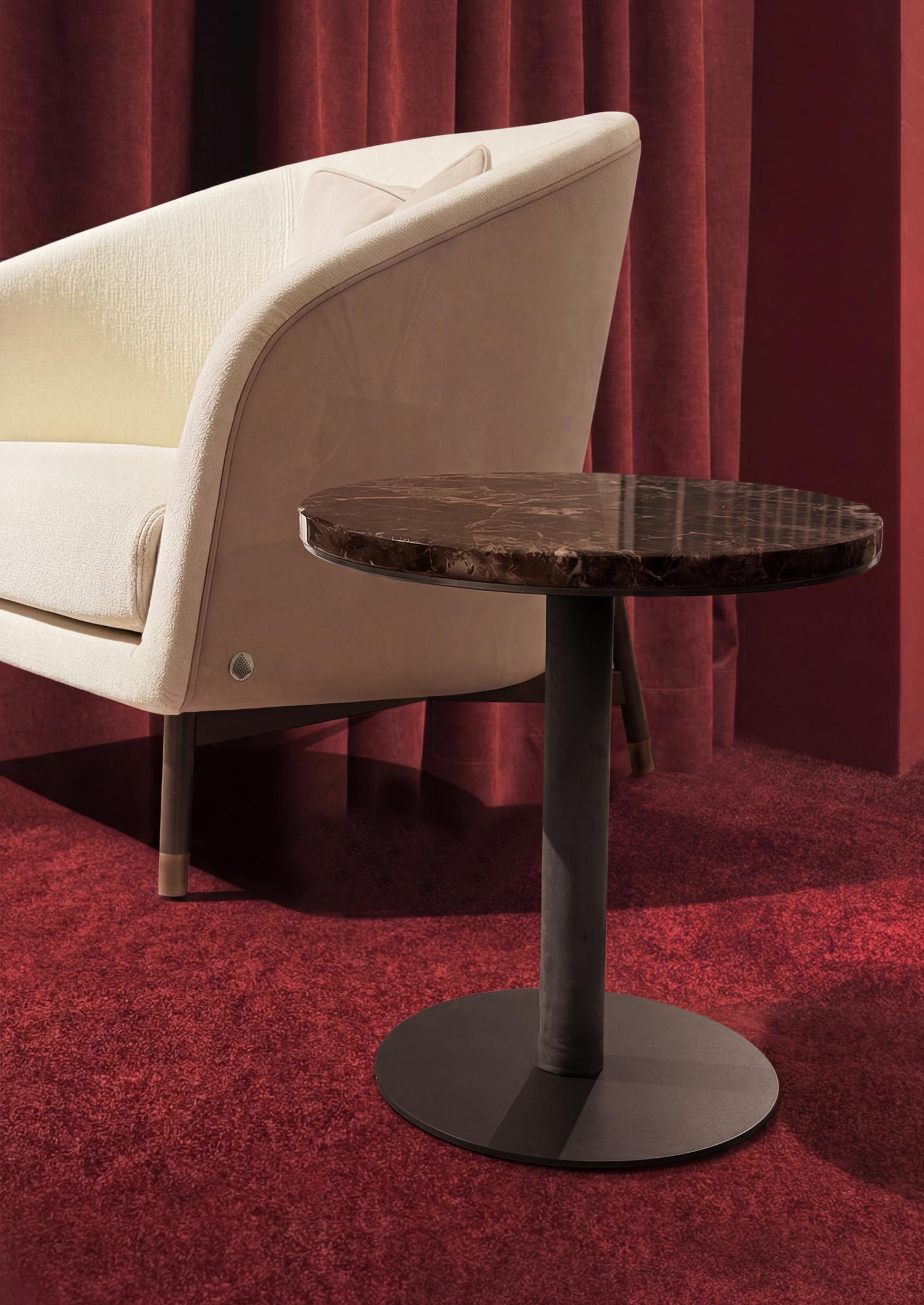Daniel ronde marmeren salontafel
