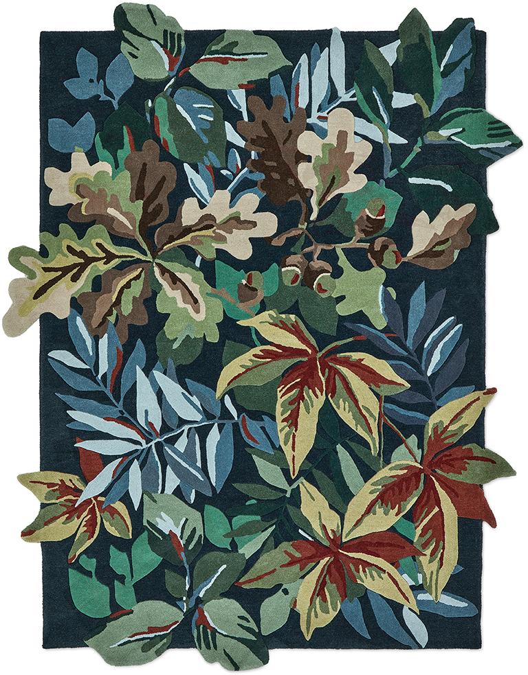 Tapis Robin’s Wood vert forêt | Taille: 200 × 280 cm
