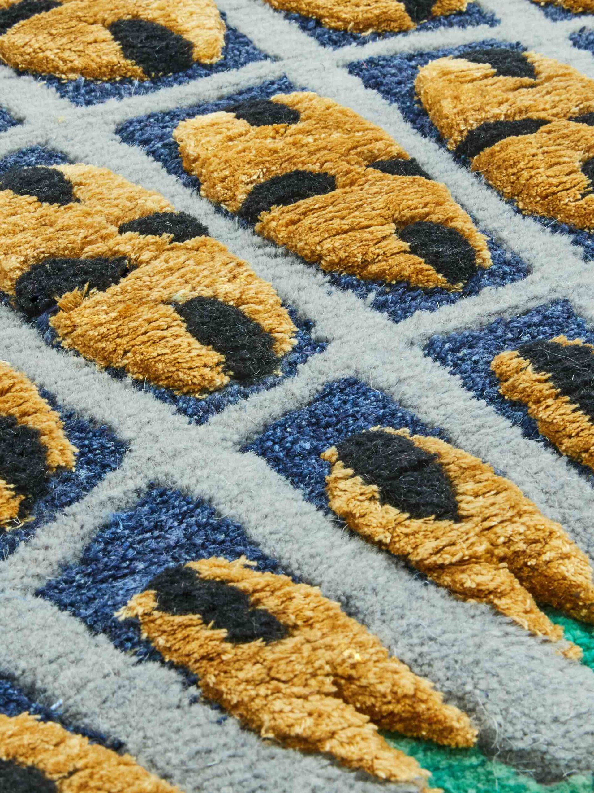 Carnival rond luxe designer vloerkleed