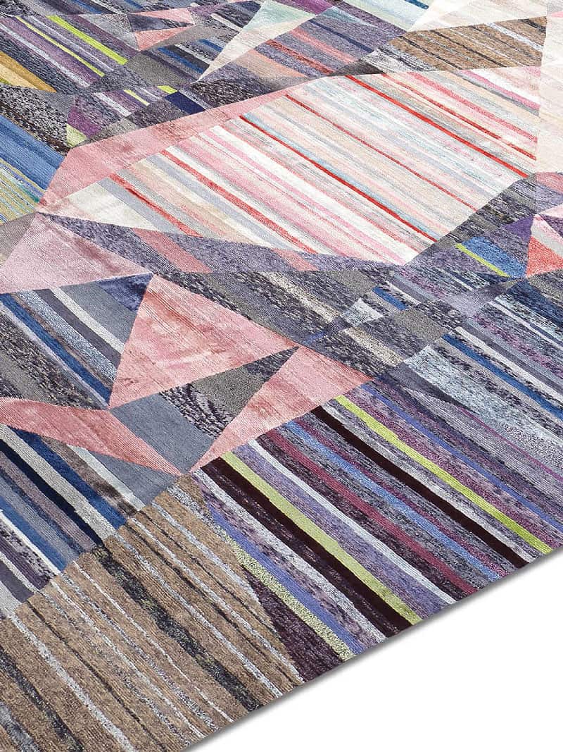 Tapis de luxe noué à la main Heart