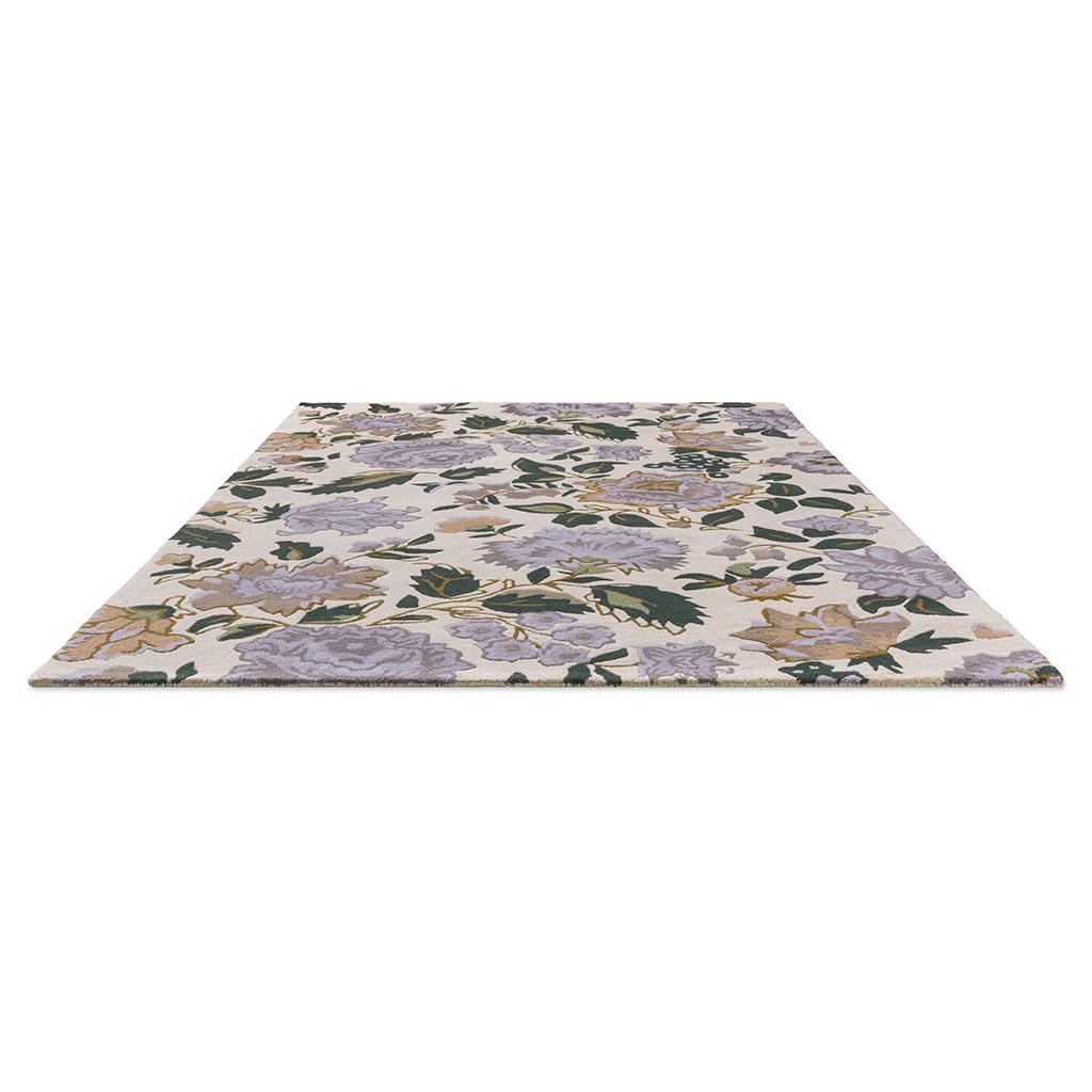 Tapis Wendling Floral bruyère pourpre