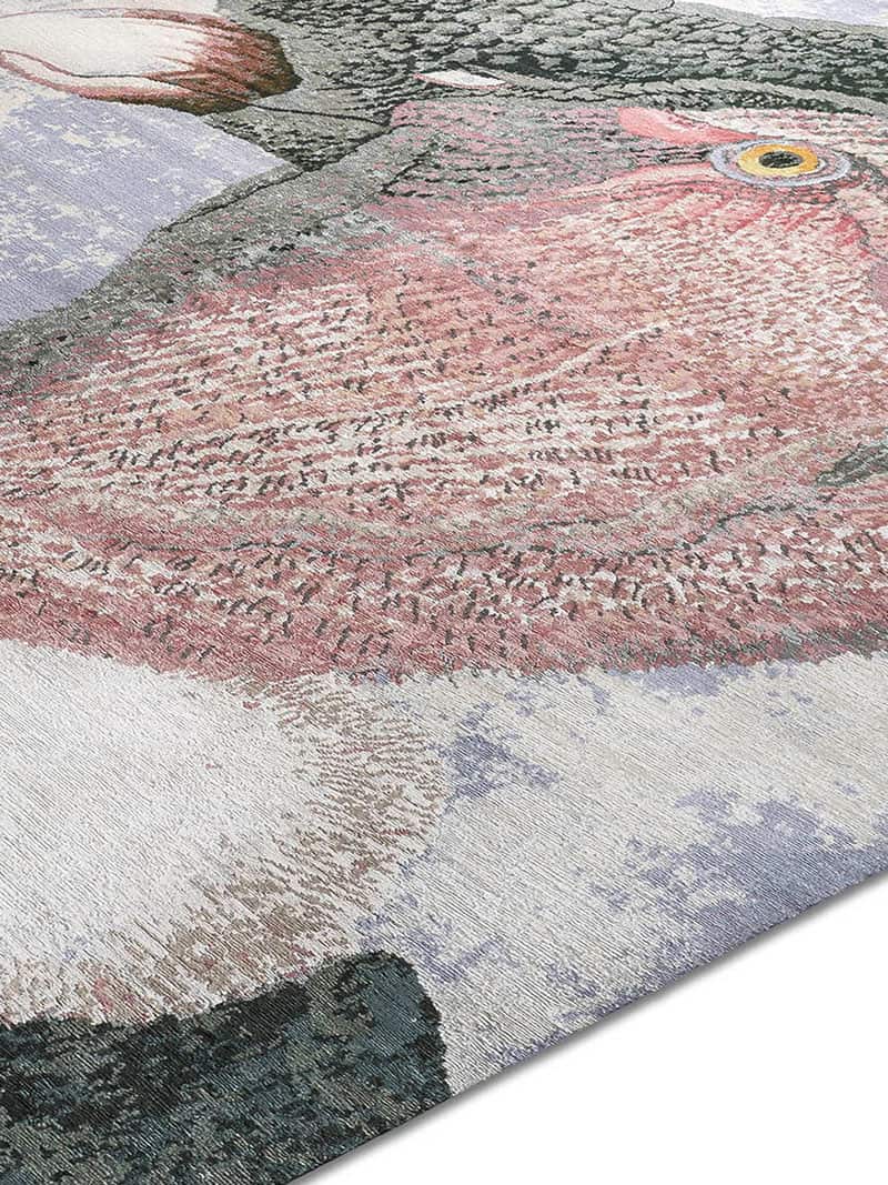 Tapis tissé main Big Bird